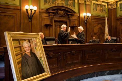 Swearing-In of Chief Justice Theis