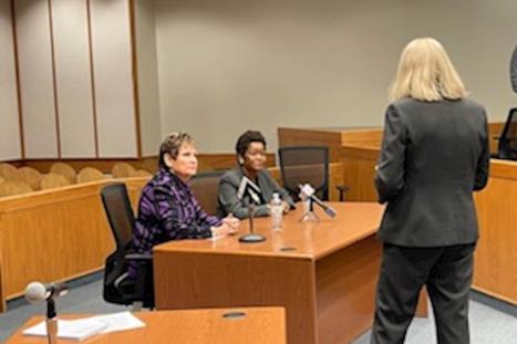 McLean County reception for Justices Garman and Holder White